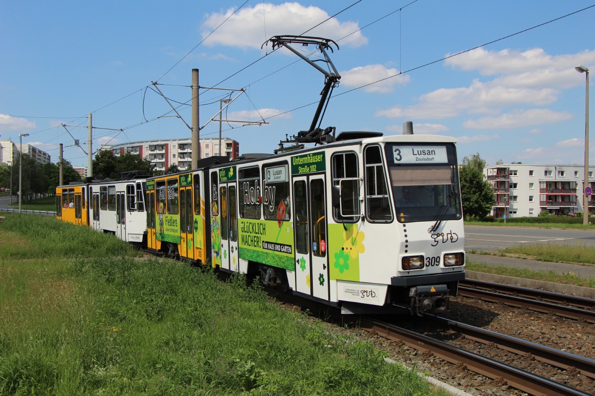 Гера, Tatra KT4DMC № 309