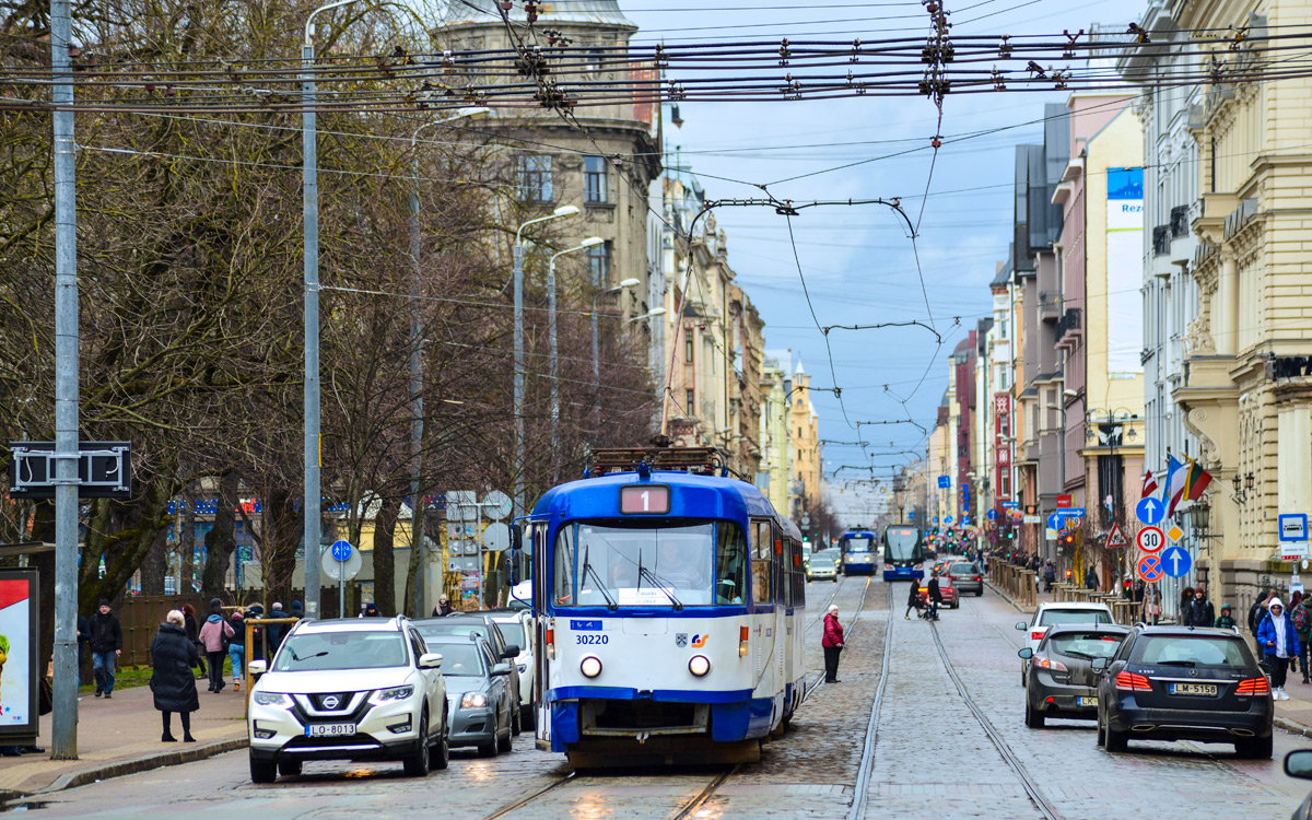 Riga, Tatra T3A Br. 30220