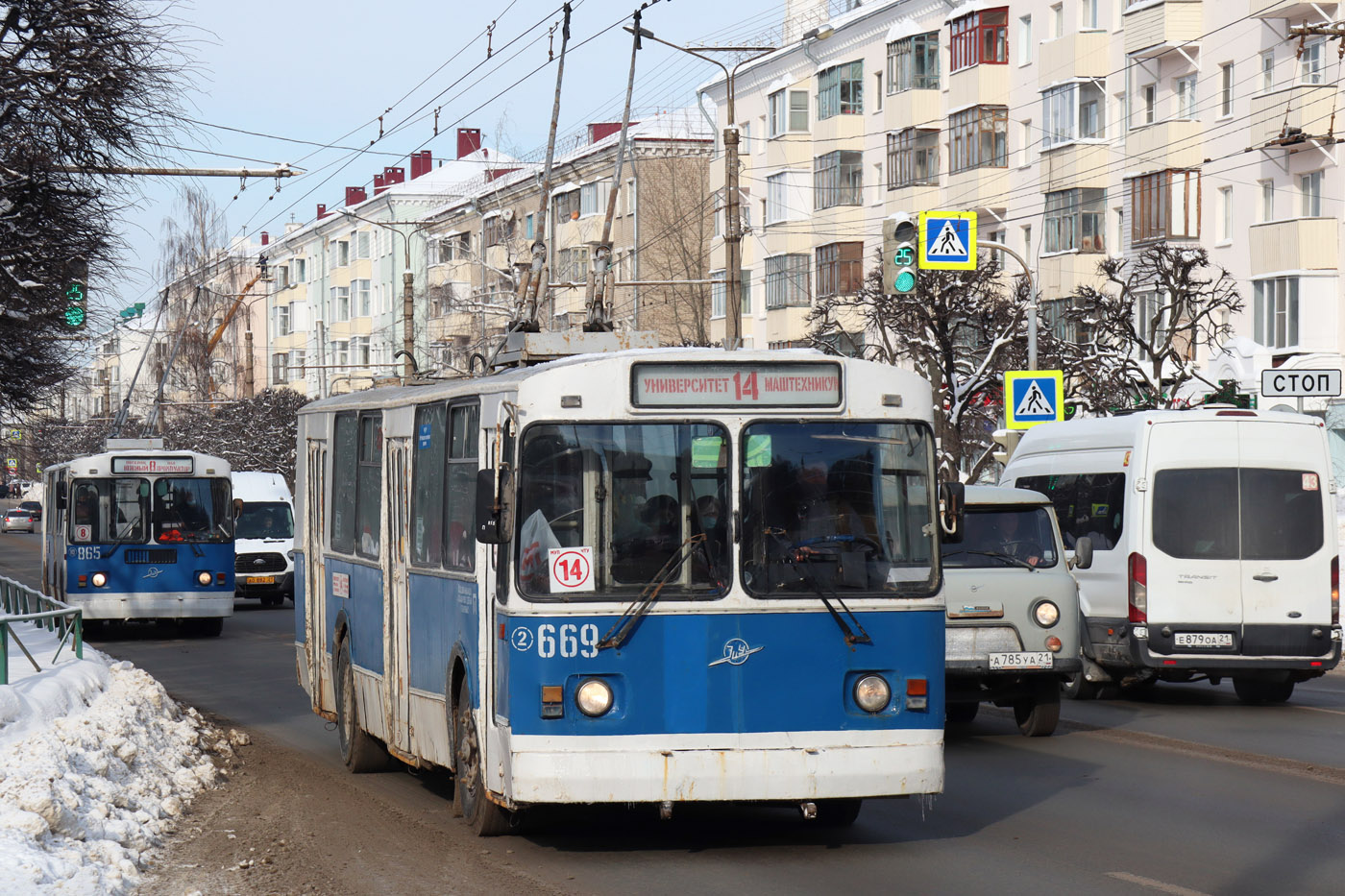 Чебоксары, ЗиУ-682Г [Г00] № 669