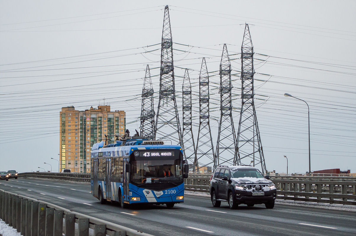 Санкт-Петербург, БКМ 32100D № 2100