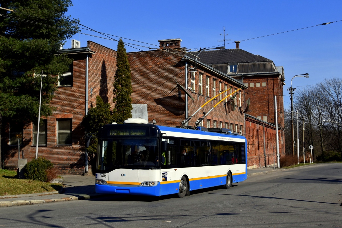 Острава, Solaris Trollino II 12 AC № 3702