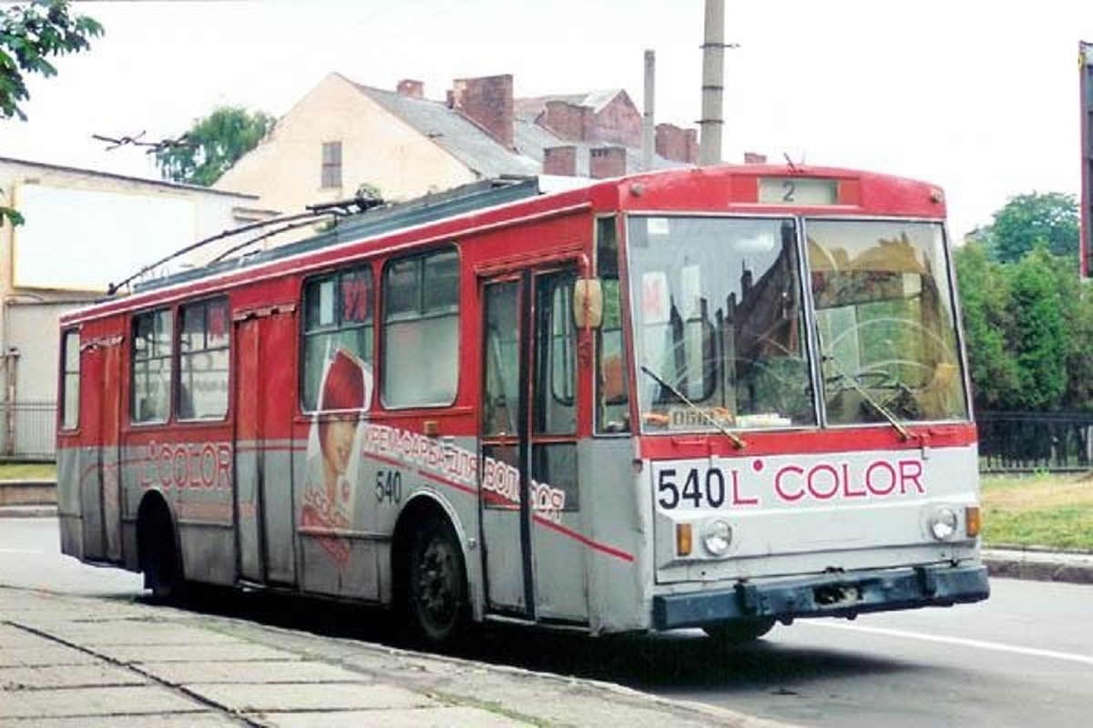 Львов, Škoda 14Tr02/6 № 540