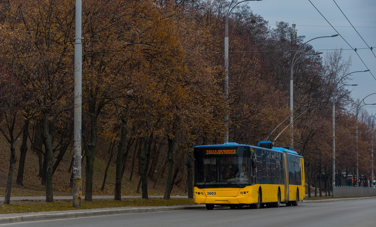 Киев, ЛАЗ E301D1 № 2603