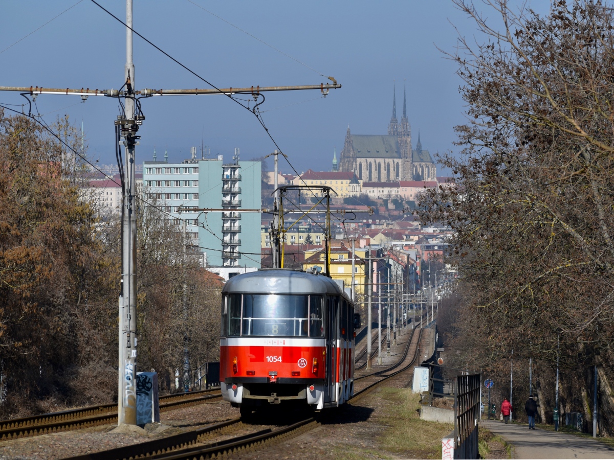 Брно, Tatra K2T № 1054