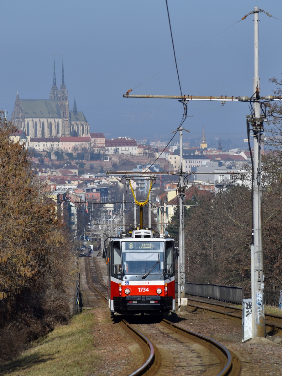 Брно, Tatra KT8D5N № 1734