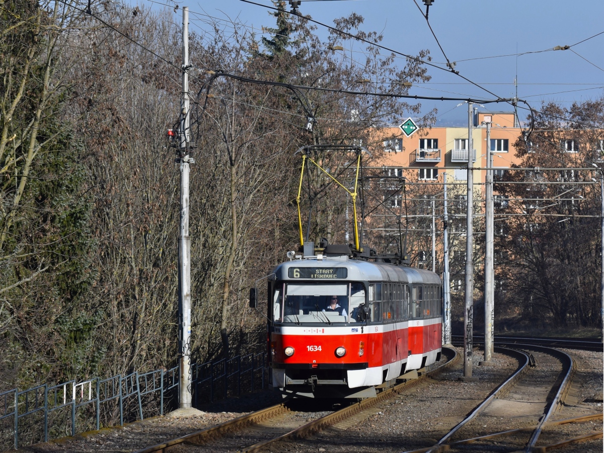 Брно, Tatra T3G № 1634