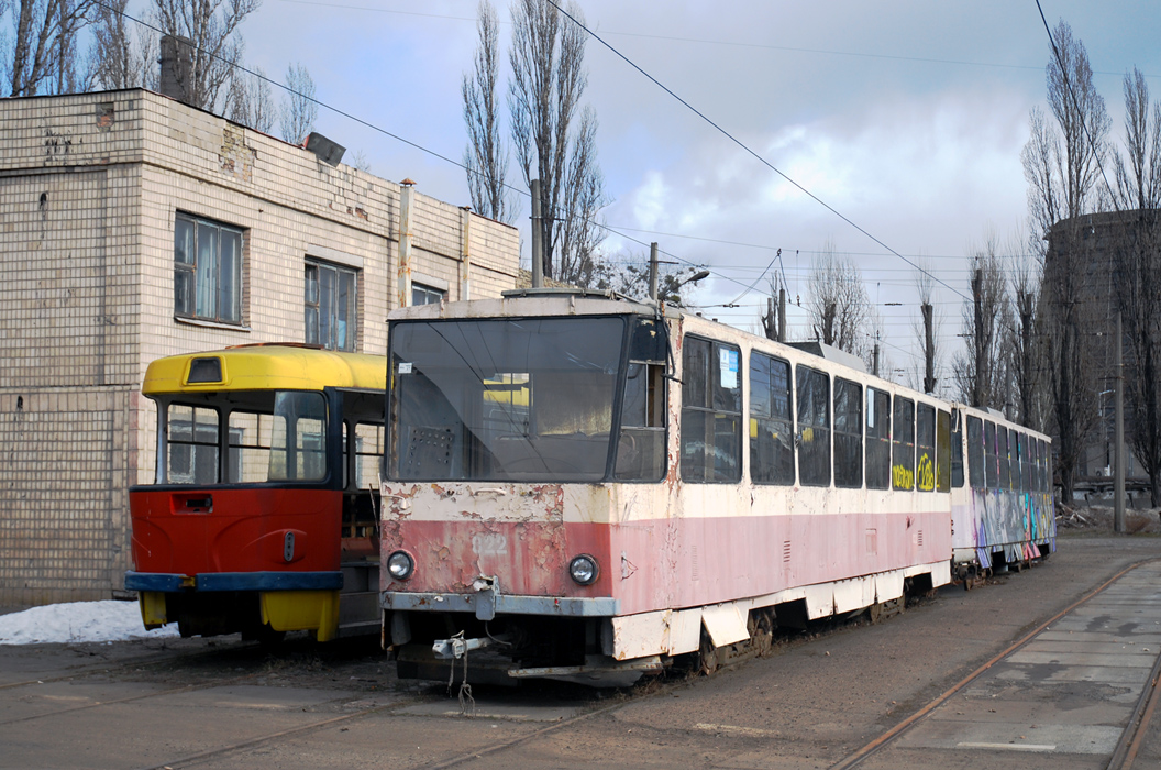 Киев, Tatra T6B5SU № 022