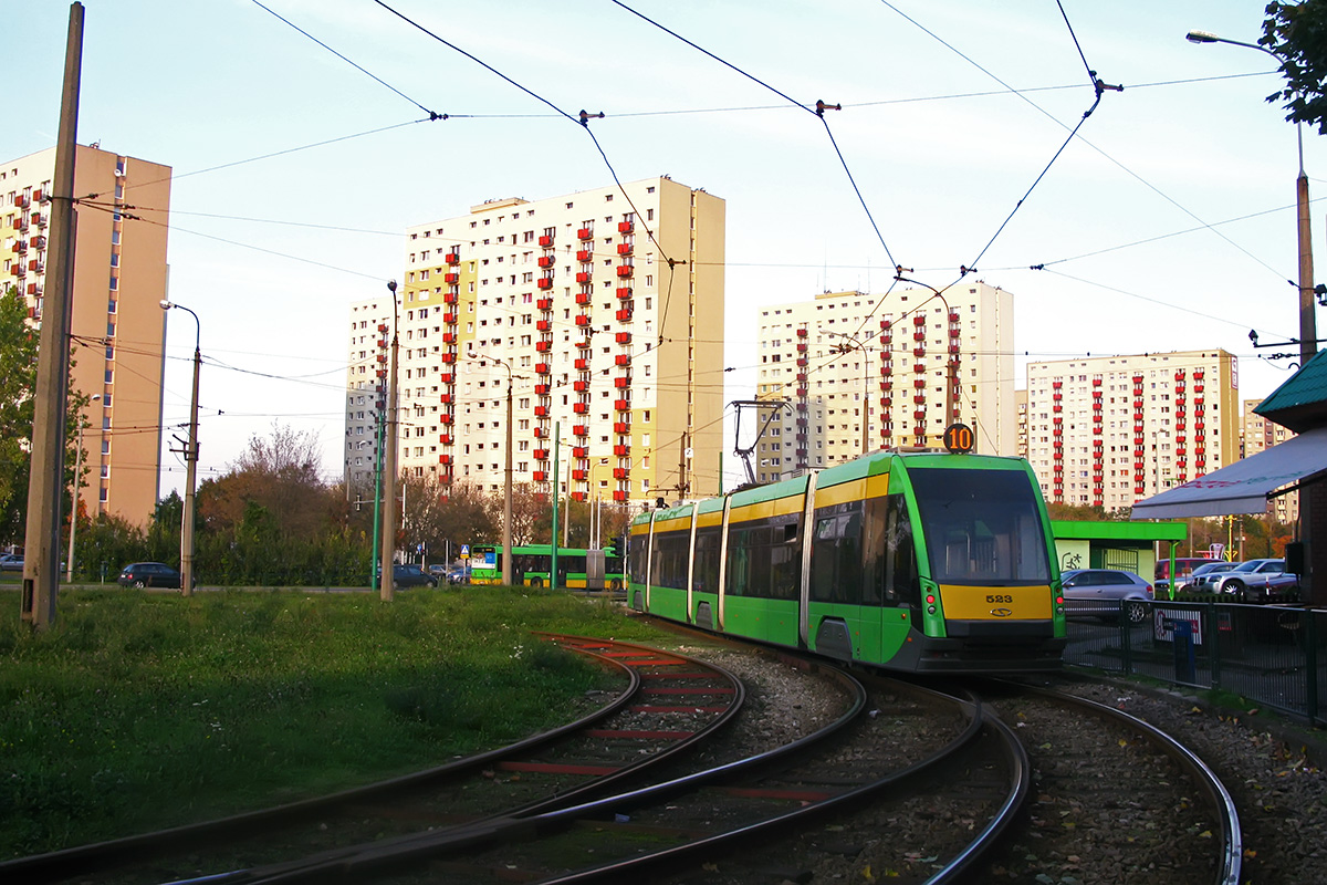 Познань, Solaris Tramino S105p № 523