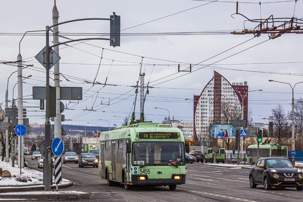 Минск, БКМ 321 № 5455