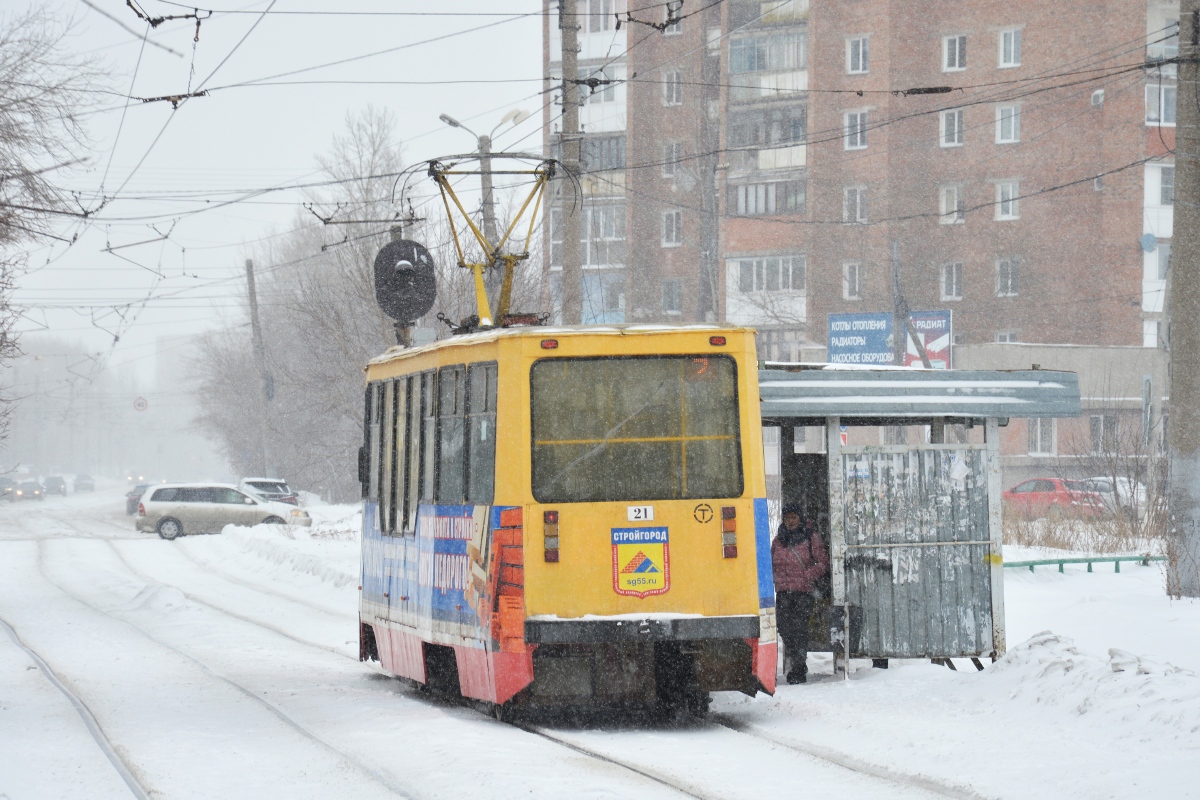 Омск, 71-605ЭП № 21