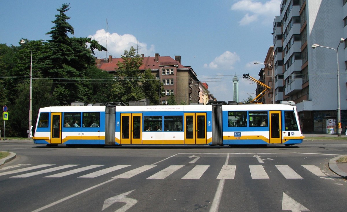 Острава, Škoda 03T2 Astra № 1208