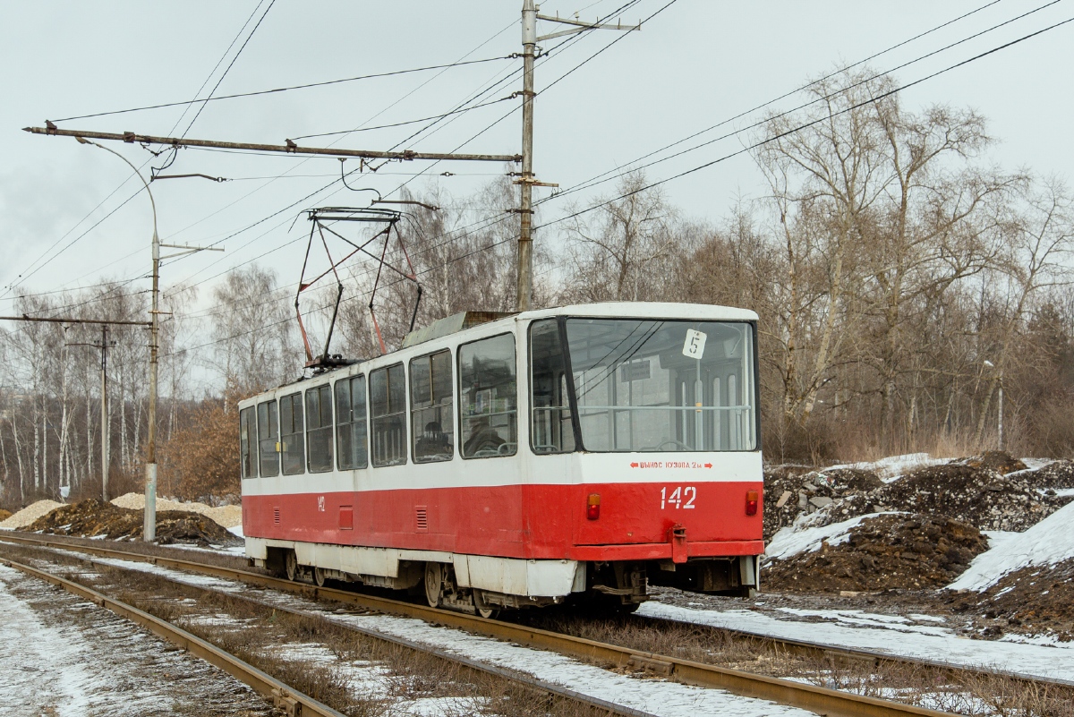 Липецк, Tatra T6B5SU № 142