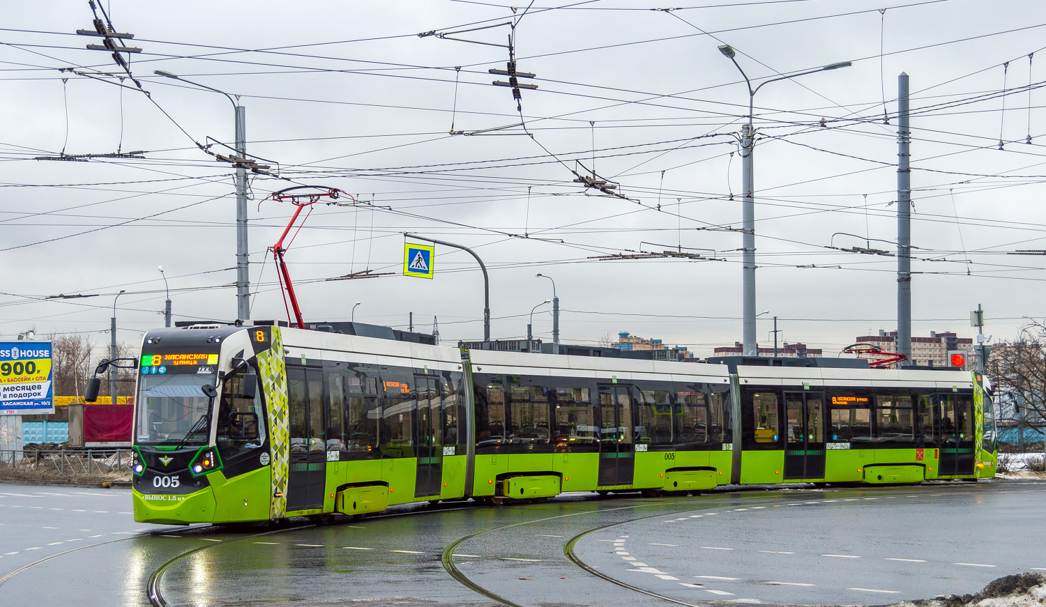 Санкт-Петербург, Stadler B85600M № 005
