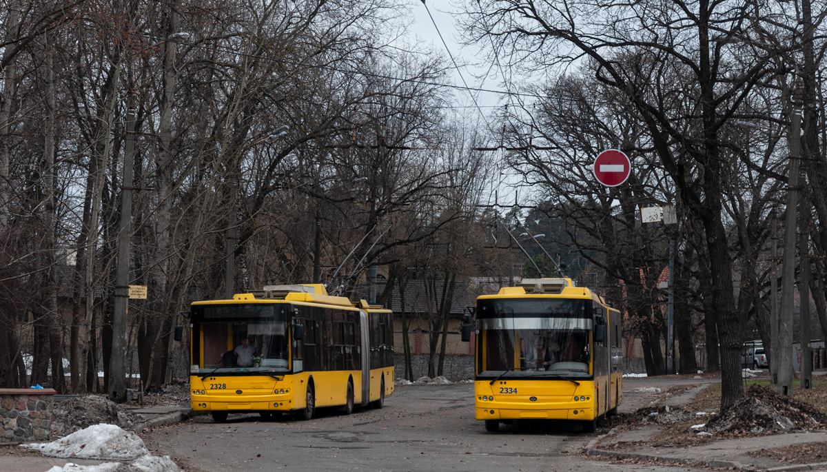 Kijev, Bogdan Т90110 — 2328; Kijev, Bogdan Т90110 — 2334 Kijev, Bogdan Т90110 — 2328; Kijev, Bogdan Т90110 — 2334