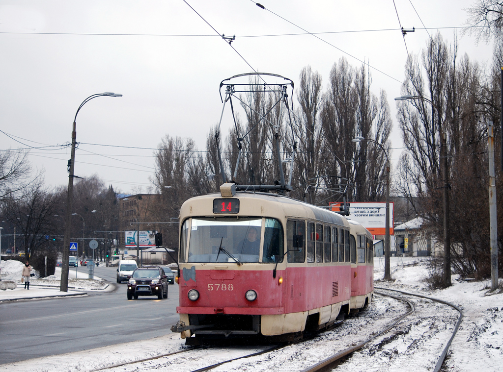 Киев, Tatra T3SU № 5788