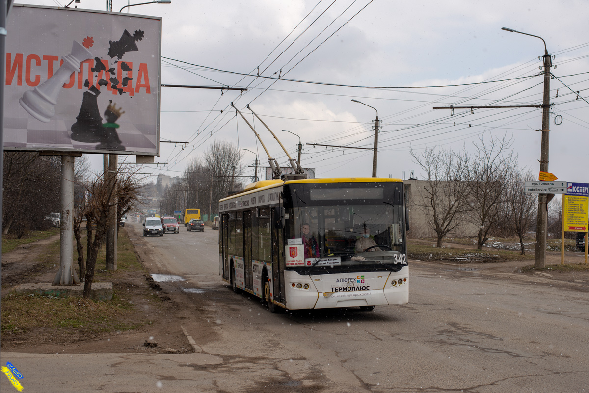 Черновцы, ЛАЗ E183D1 № 342