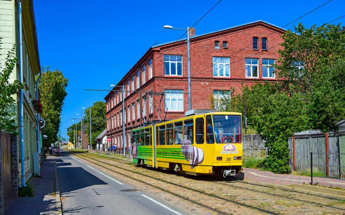 Лиепая, Tatra KT4D № 247