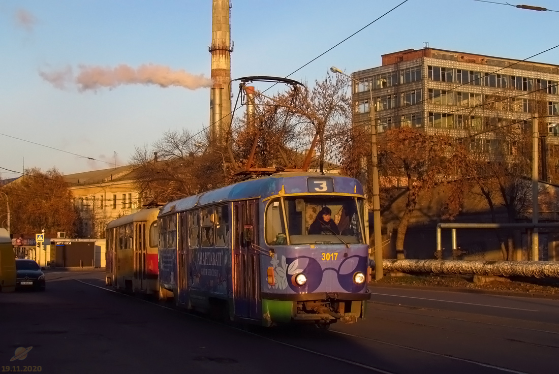 Харьков, Tatra T3SU № 3017