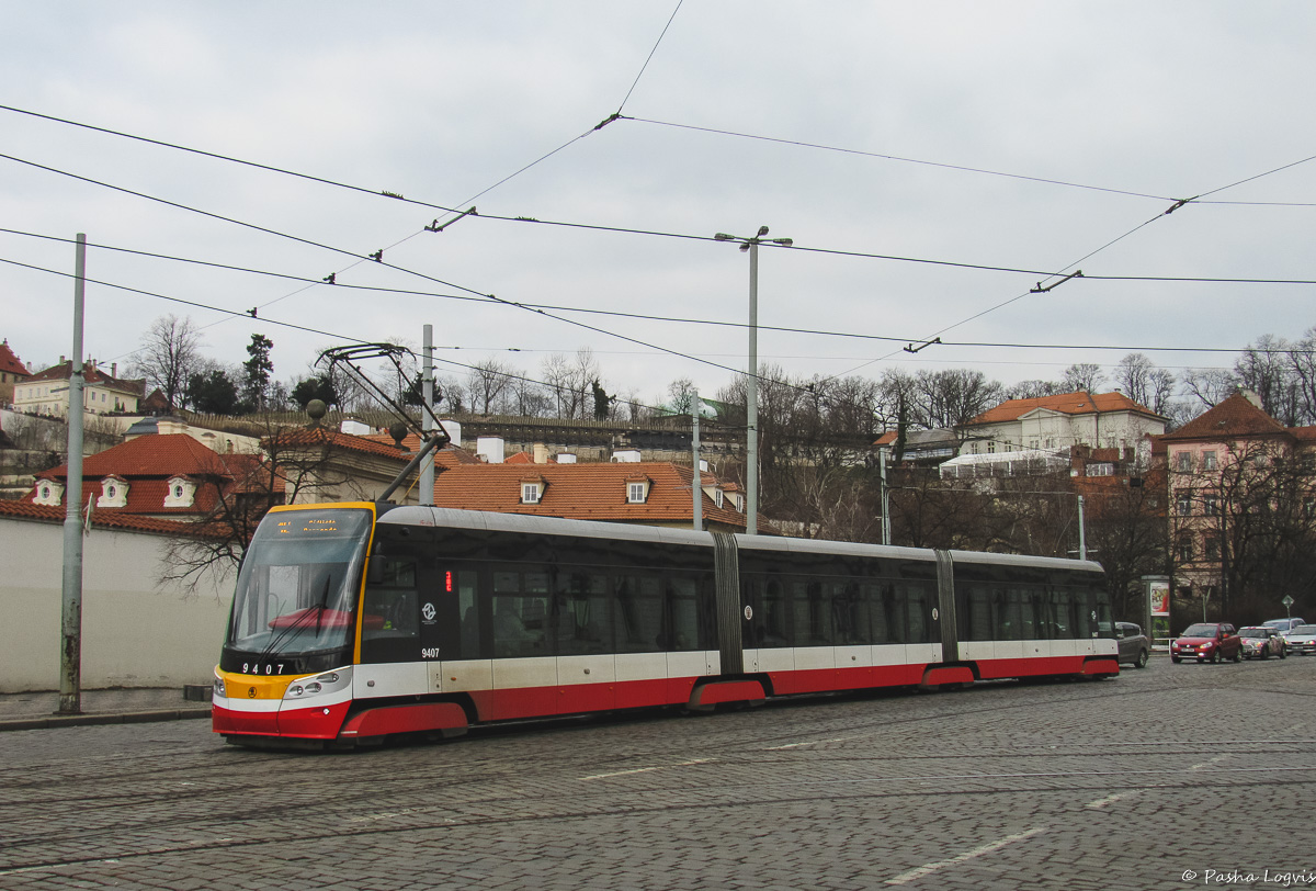 Прага, Škoda 15T6 ForCity Alfa Praha № 9407