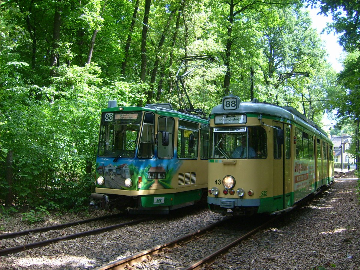 Schöneiche – Rüdersdorf, Duewag GT6ZR Nr. 43