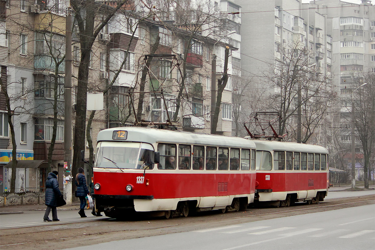 Днепр, Tatra T3SU № 1337