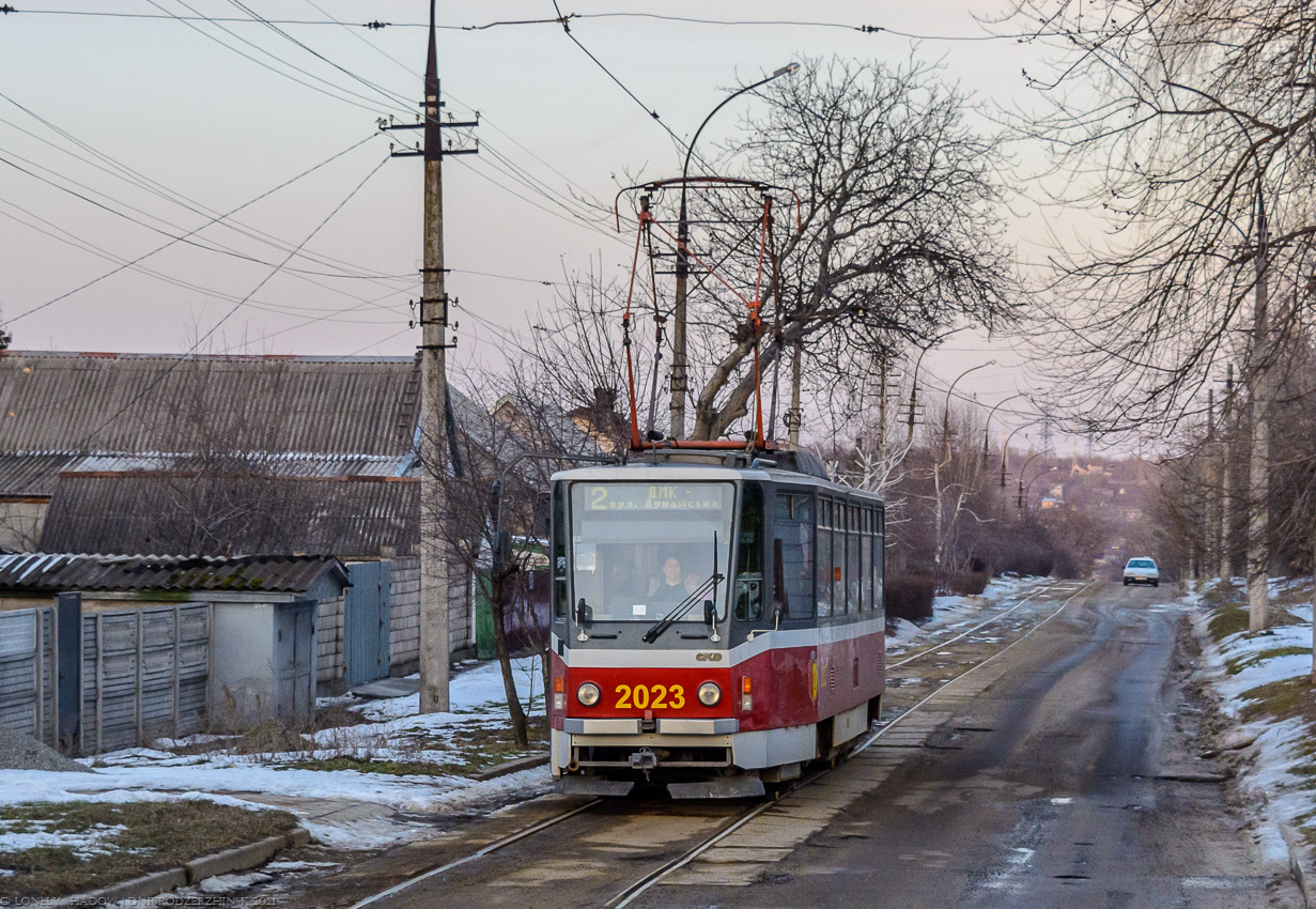 Каменское, Tatra T6A5 № 2023