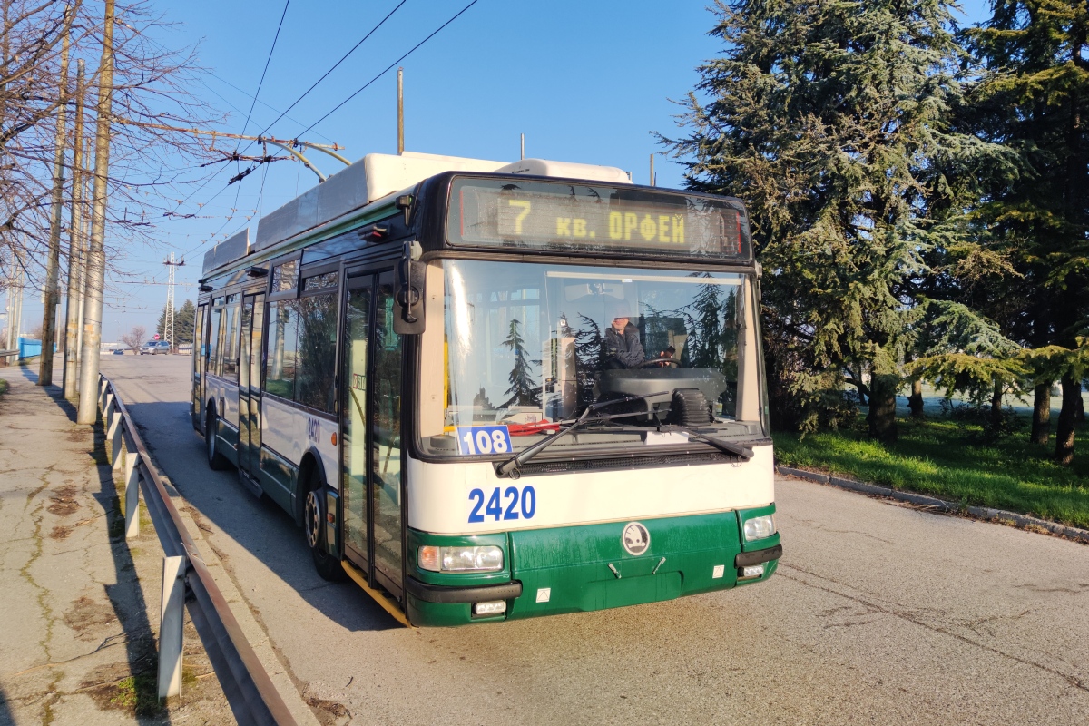 Хасково, Škoda 24Tr Irisbus Citybus № 2420