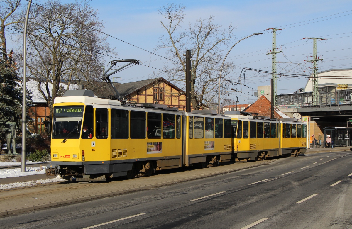 Берлин, Tatra KT4DM № 6154