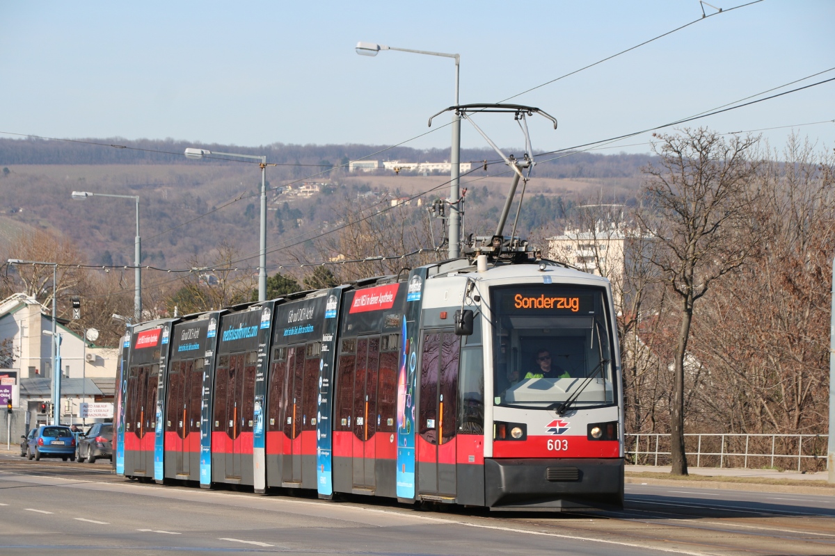 Вена, Siemens ULF-B № 603 Вена, Siemens ULF-B № 603
