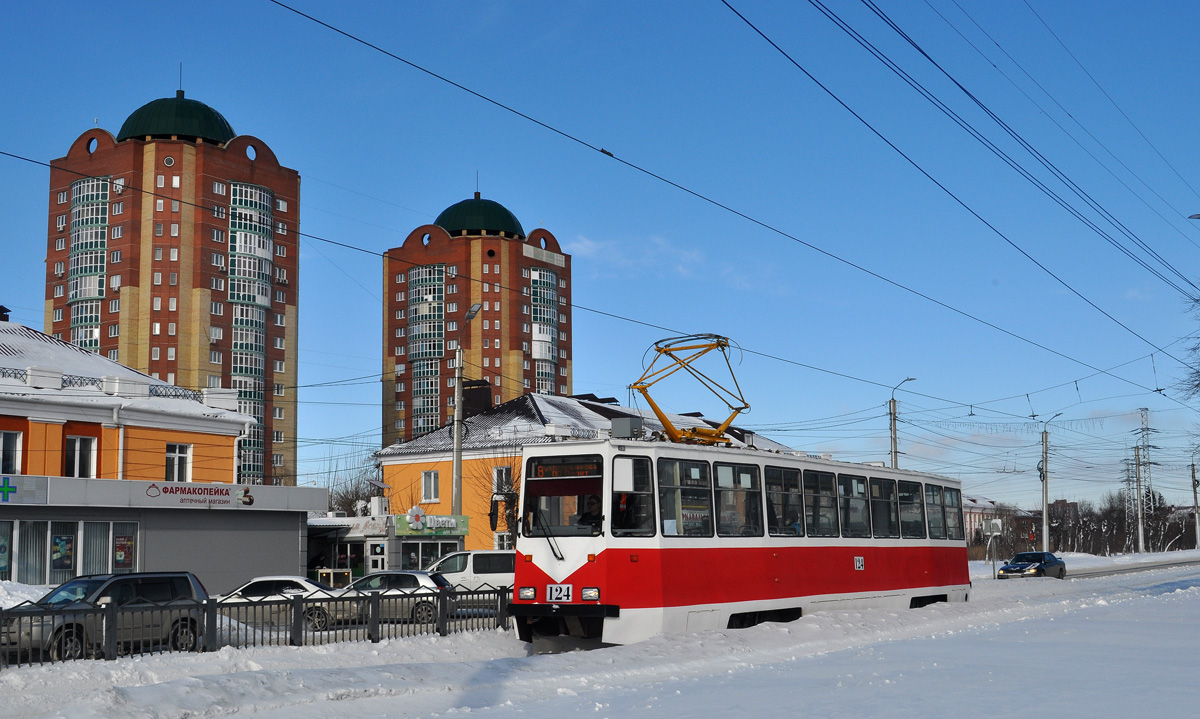 Омск, 71-605ЭП № 124 Омск, 71-605ЭП № 124