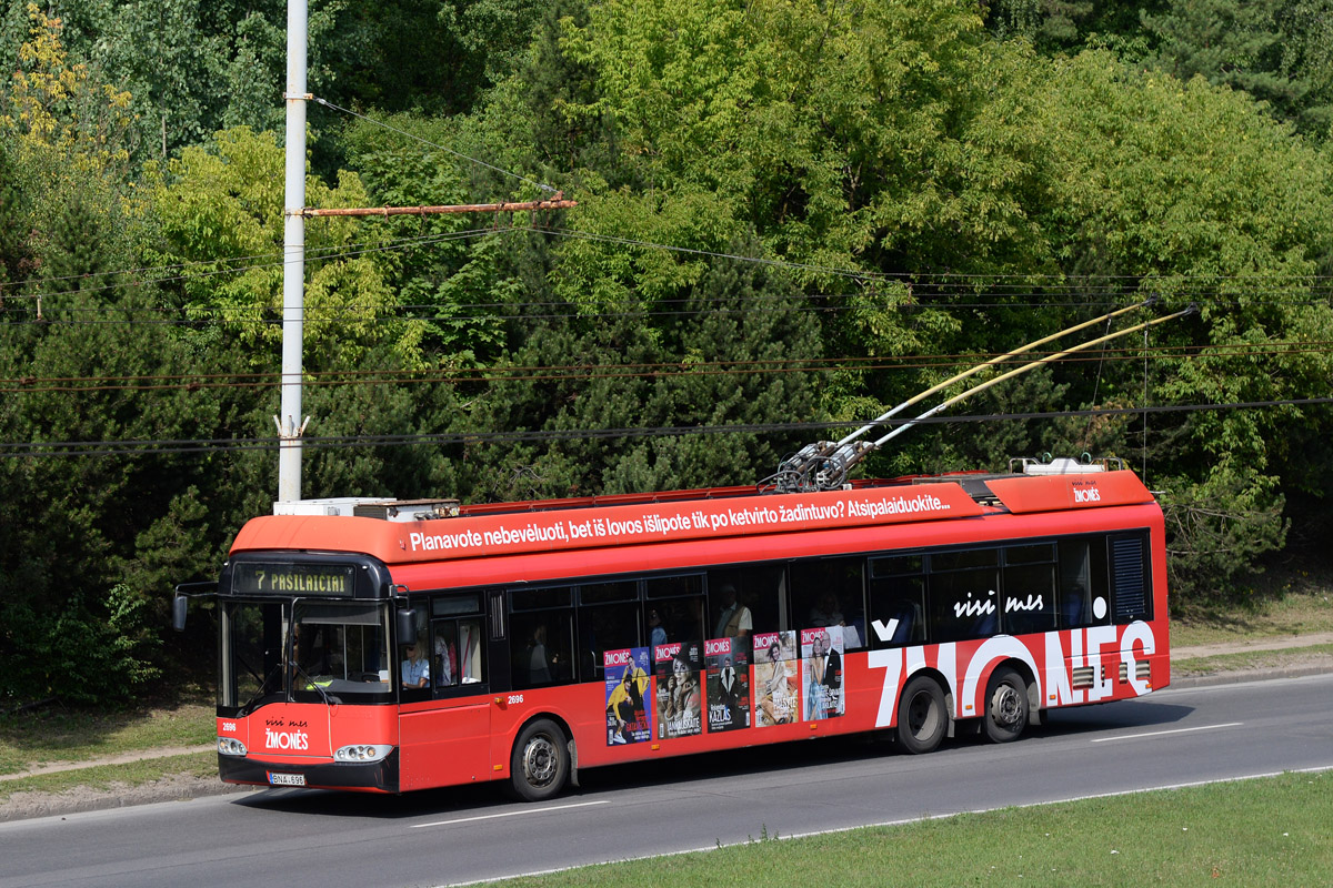 Вильнюс, Solaris Trollino II 15 AC № 2696