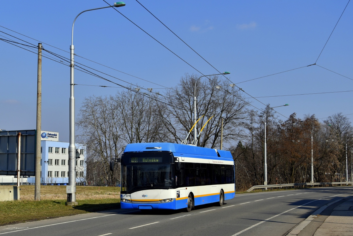 Острава, Solaris Trollino III 12 AC № 3711