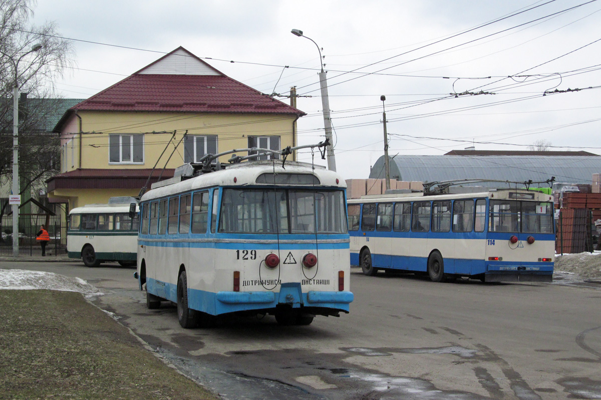 Ровно, Škoda 9TrHT28 № 129