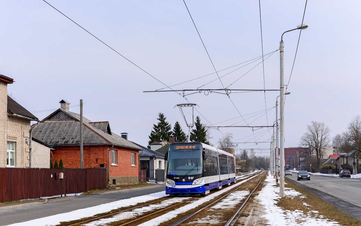 Рига, Škoda 15T2 ForCity Alfa Riga № 57583