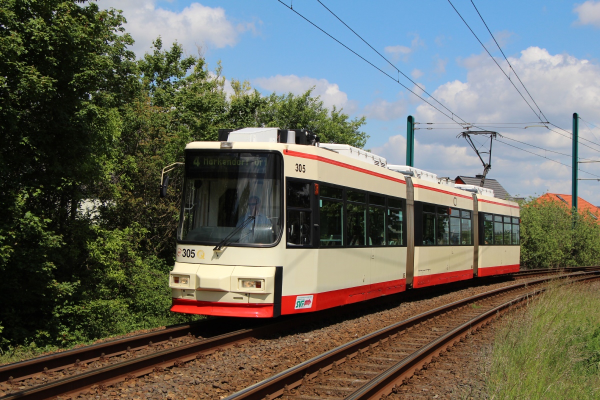 Frankfurt an der Oder, AEG GT6M nr. 305