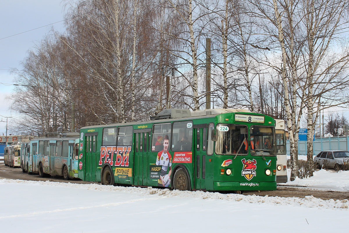 Йошкар-Ола, ЗиУ-682В [В00] № 224