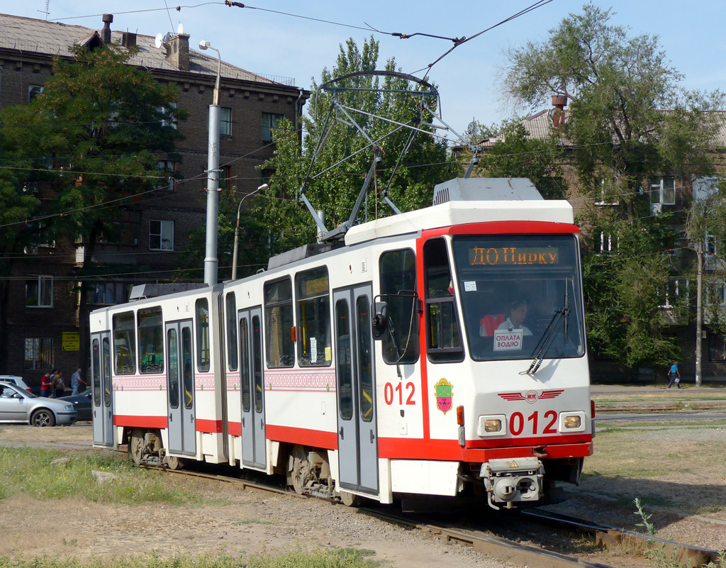 Запорожье, Tatra KT4DM № 012
