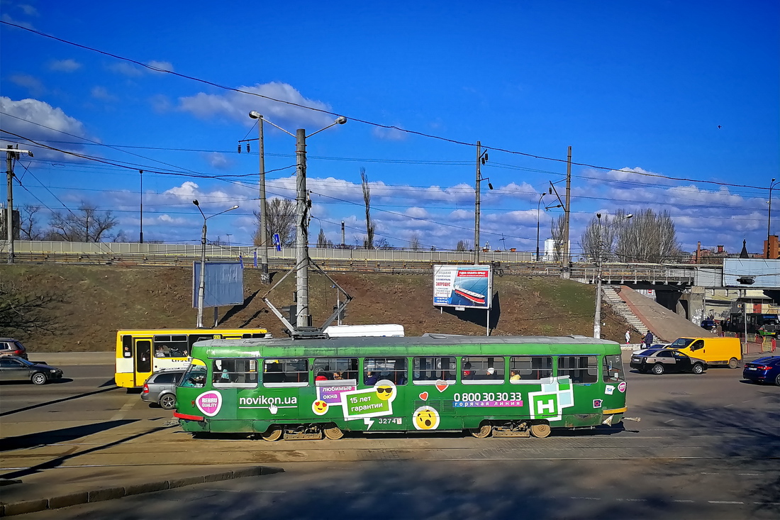 Одесса, Tatra T3R.P № 3274