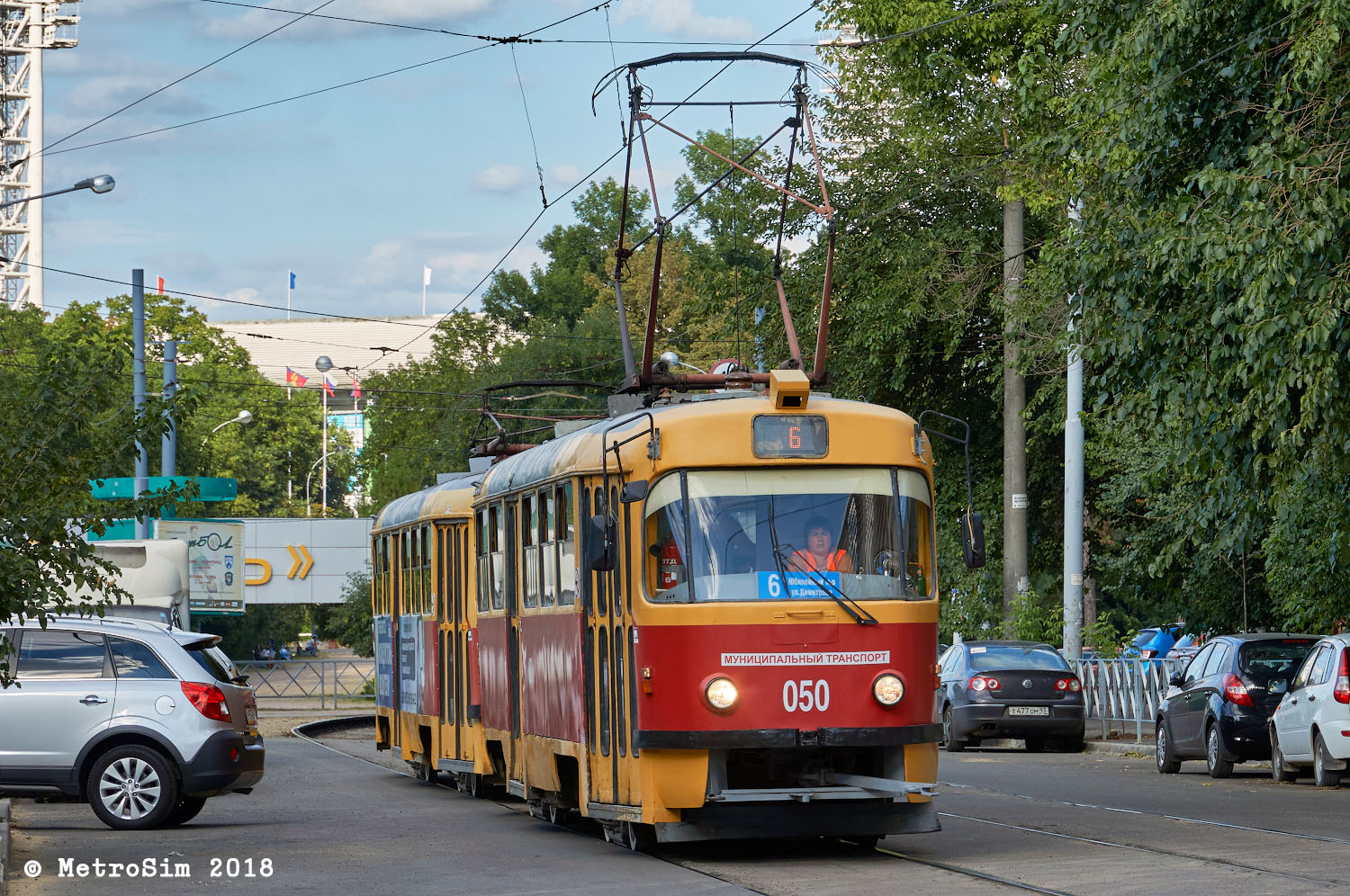 Краснодар, Tatra T3SU № 050