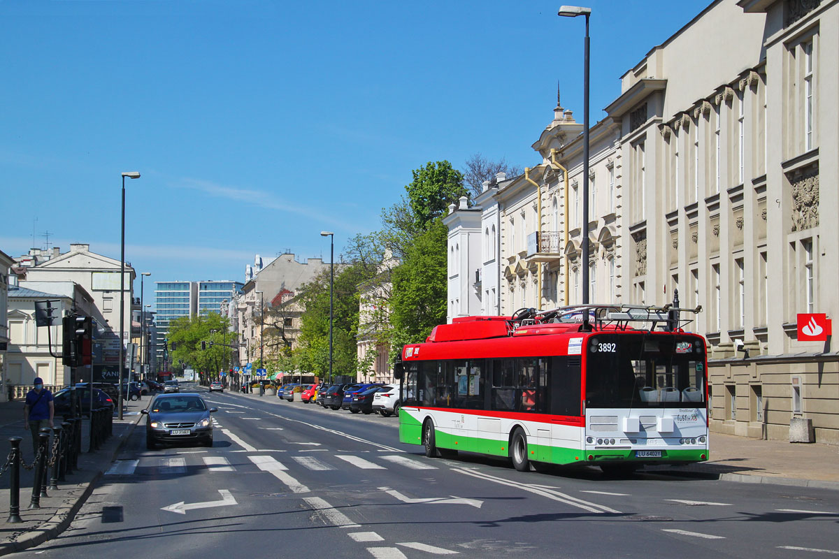 Люблин, Solaris Trollino III 12 M № 3892