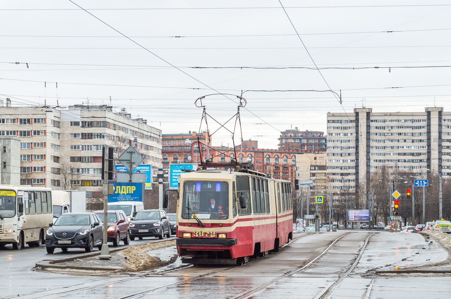 Санкт-Петербург, ЛВС-86К-М № 3072