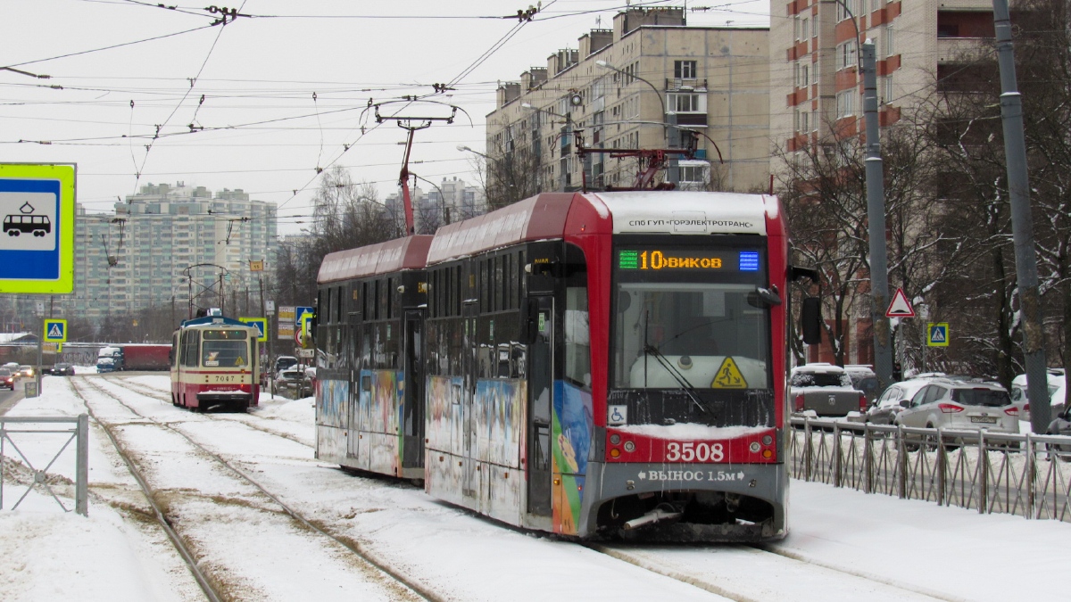 Санкт-Петербург, ЛМ-68М3 № 3508