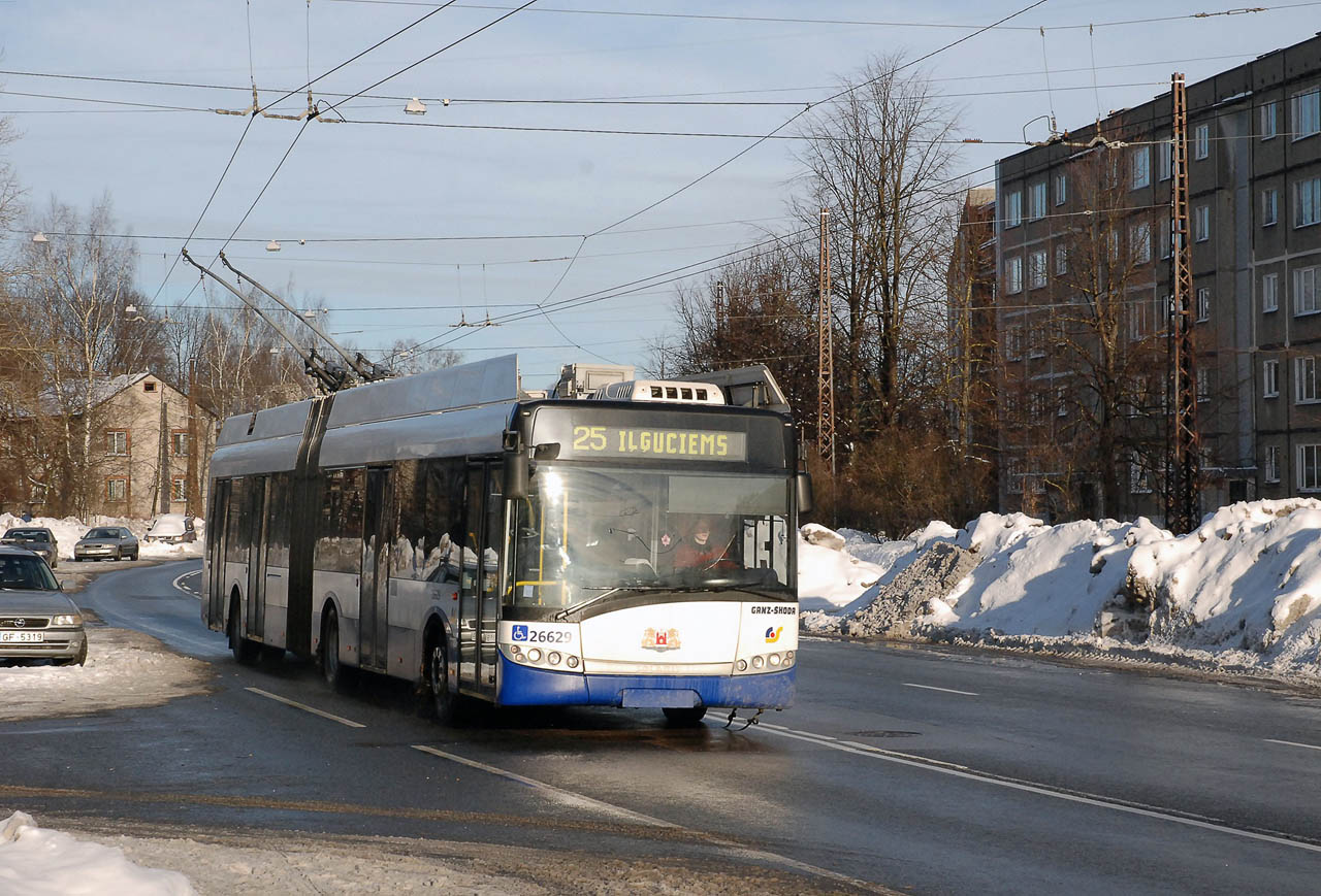 里加, Solaris Trollino III 18 Ganz-Škoda # 26629 里加, Solaris Trollino III 18 Ganz-Škoda # 26629