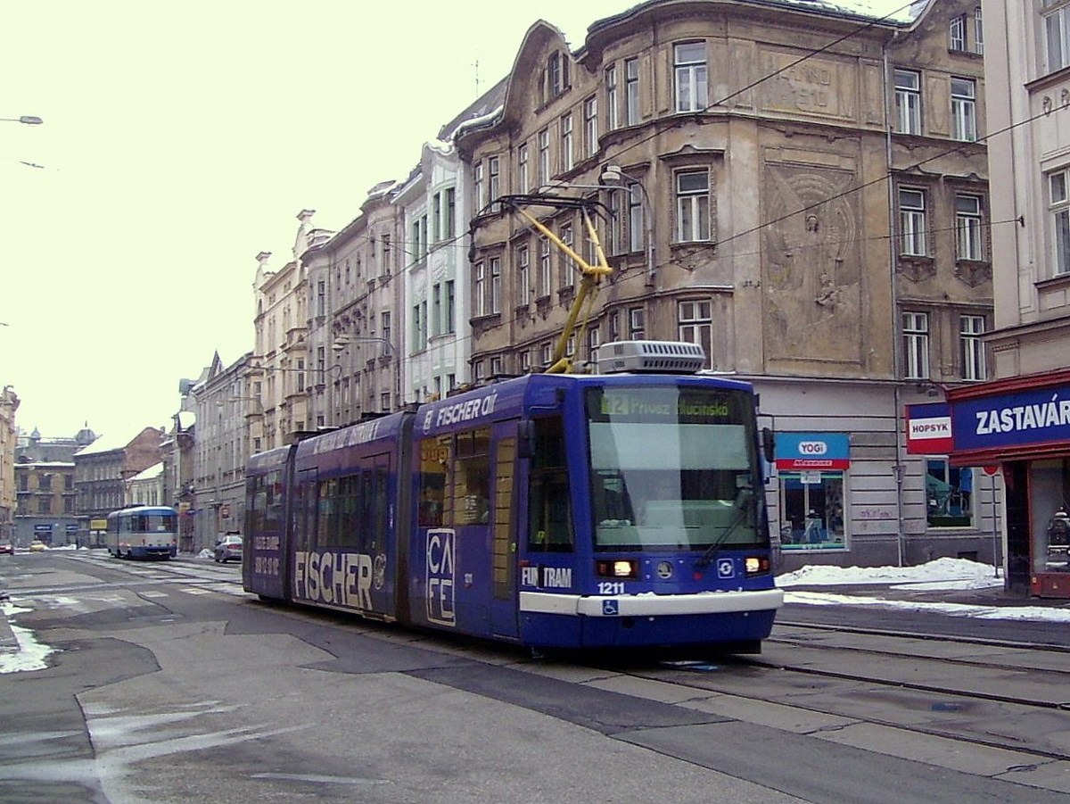 Острава, Škoda 03T4 Astra № 1211