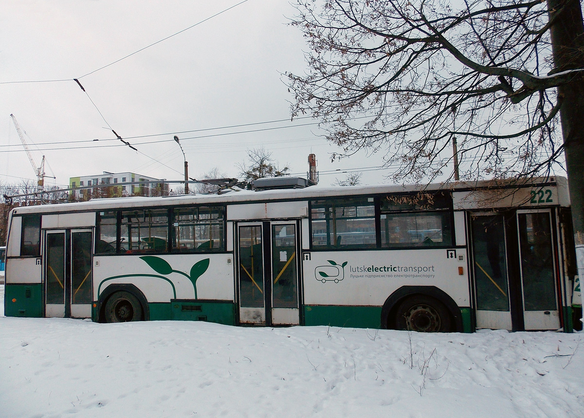 Луцк, MPK/Jelcz 120MTE № 222