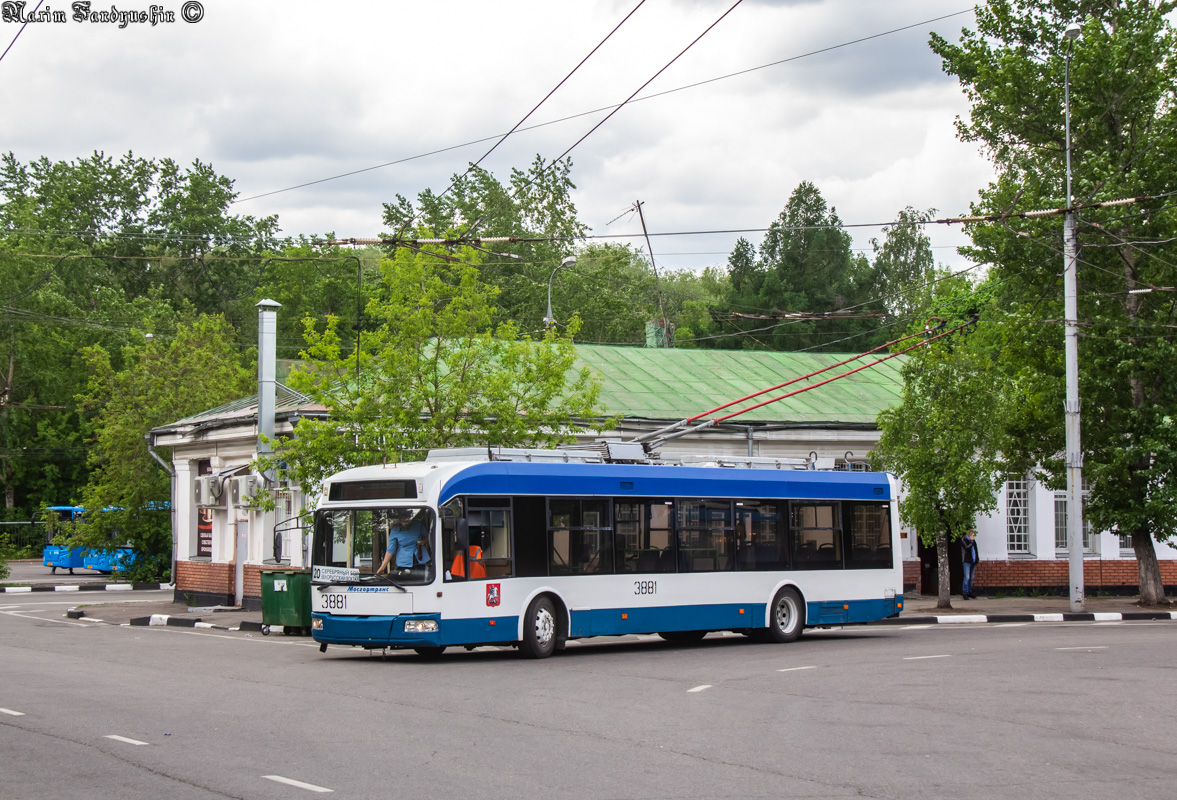 Москва, СВАРЗ-6235.01 (БКМ 32100М) № 3881