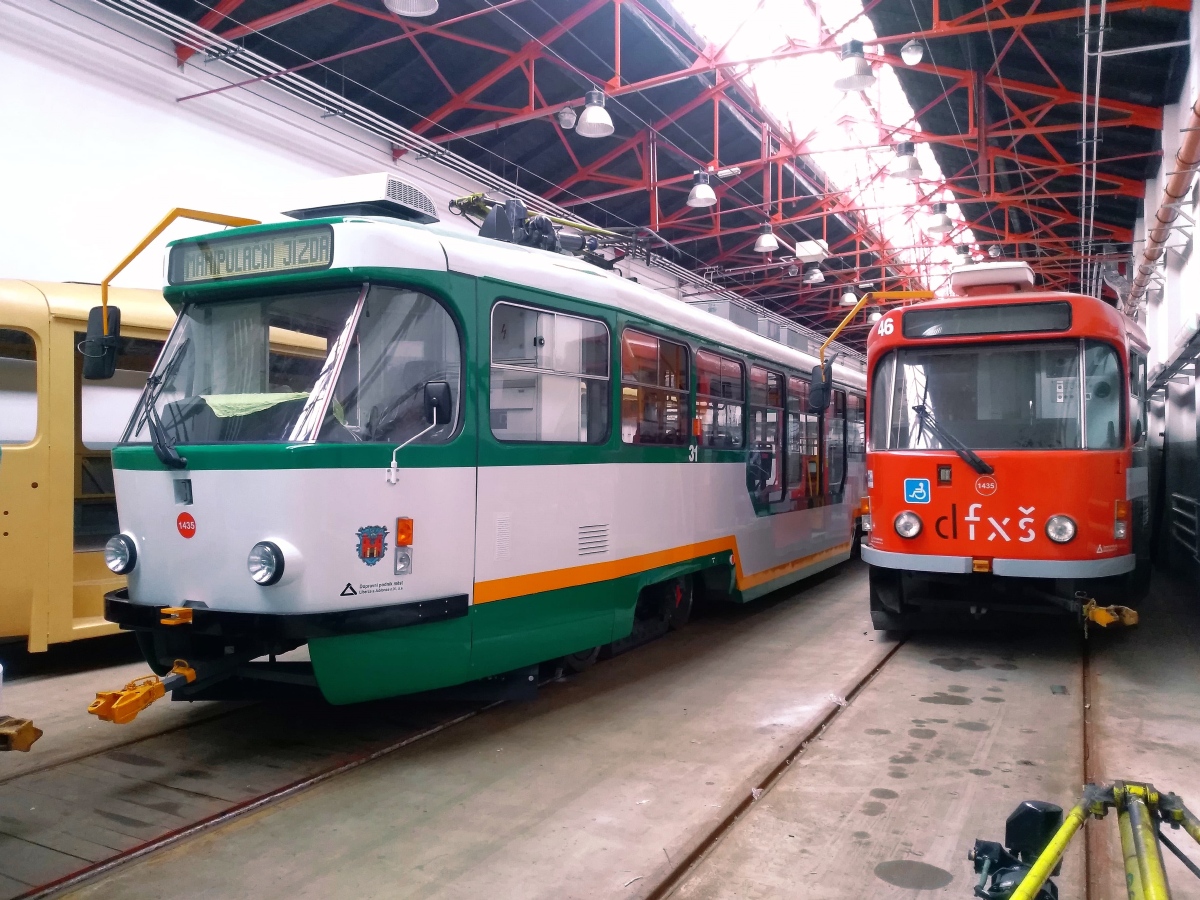 Либерец ― Яблонец-над-Нисой, Tatra T3R.SLF № 31; Либерец ― Яблонец-над-Нисой, Tatra T3R.PLF № 46