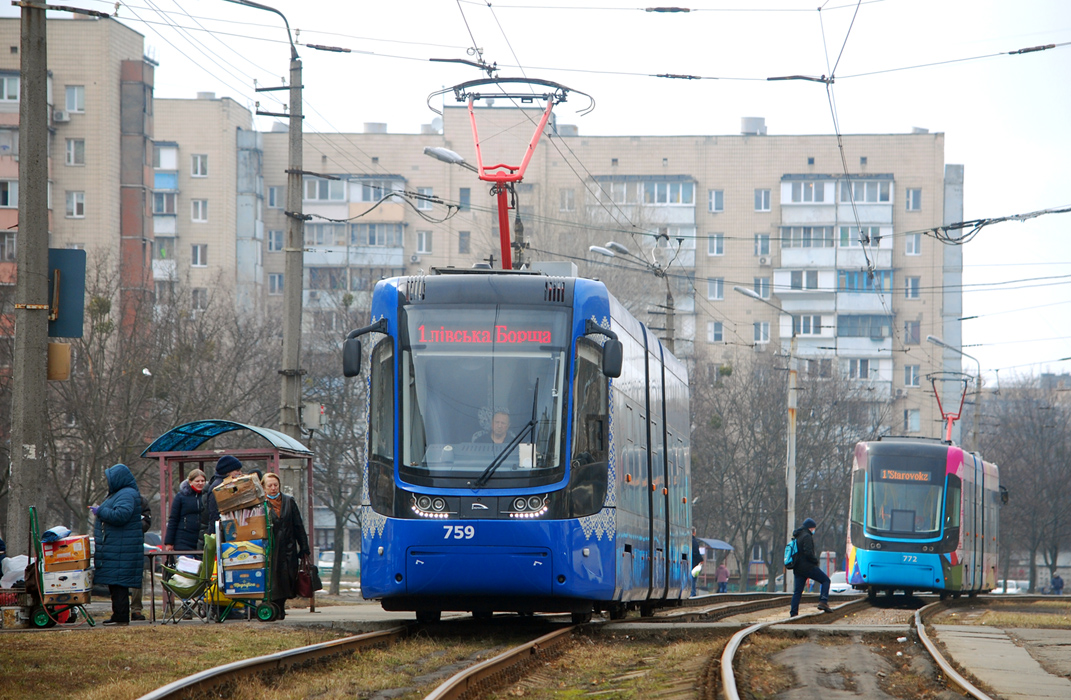 Киев, PESA 71-414К (Fokstrot) № 759