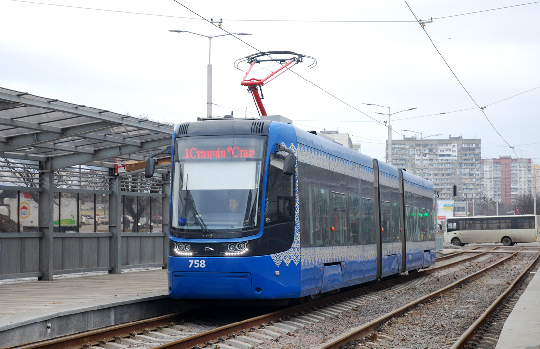 Киев, PESA 71-414К (Fokstrot) № 758