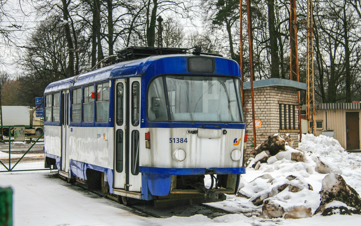 Рига, Tatra T3A № 51384
